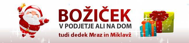 Najem Božička, dedka Mraza in Miklavža za podjetja in obiske na domu